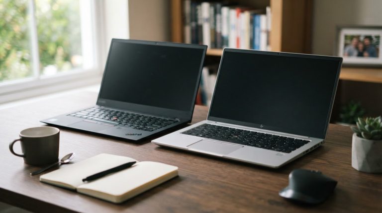 ThinkPad X1 Carbon Gen 6 vs HP EliteBook 840 G8 pour le télétravail